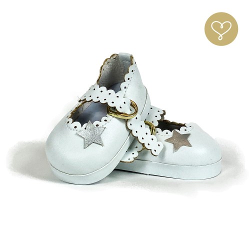 _Sommerschuhe weiß "Stars"_