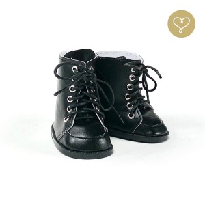 _Lederschuhe Schwarz_