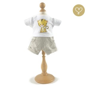 T-Shirt "Tiger" und Shorts mit Taschen