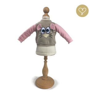 Sweatshirt "Maus" Beige